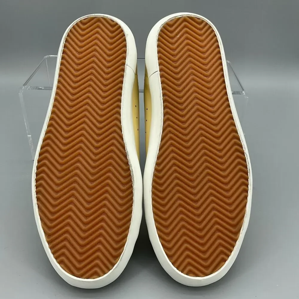 NEW Sam Edelman Girls Aubrie Sneakers Yellow/Silver Size 3M